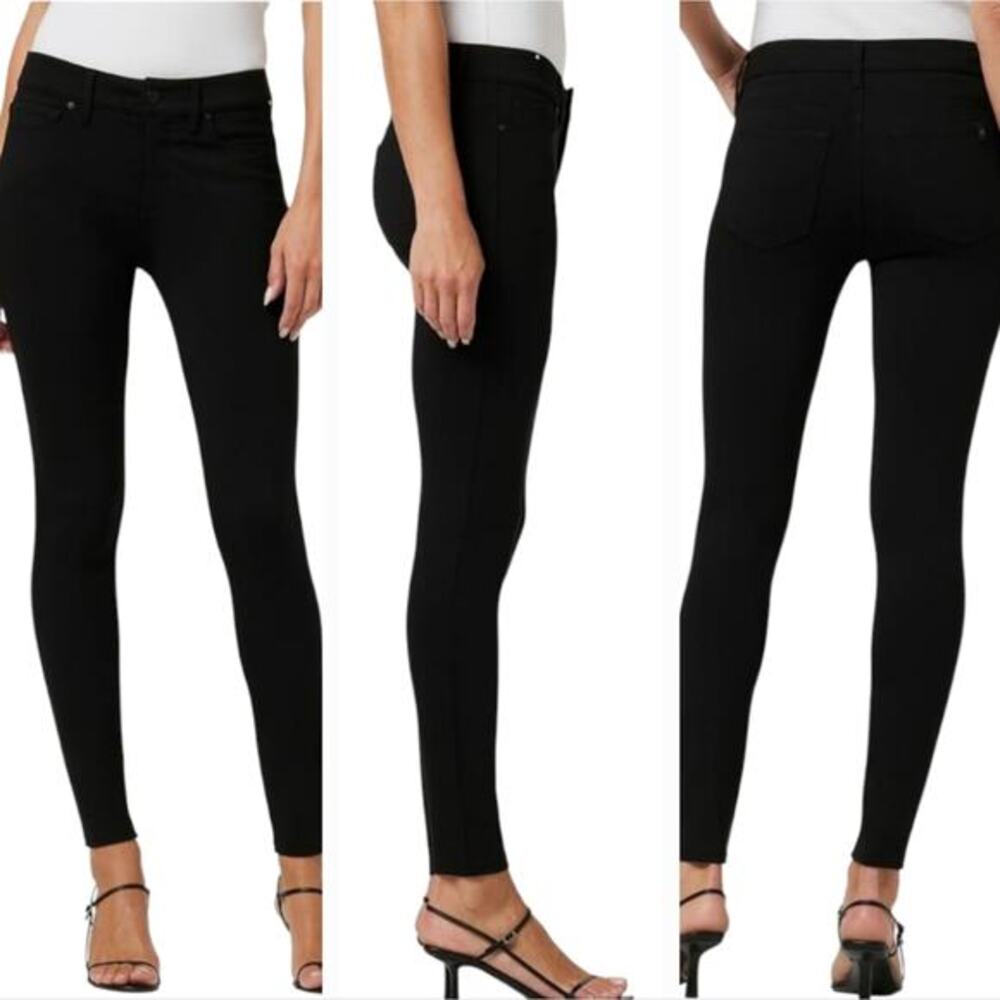 Joe's jeans Women's Black Skinny Mid Rise Stretch Jeans Size 29‎